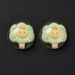 Transparente Harzcabochons&nbsp;RESI-G034-B08