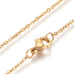 Colliers pendentifs en acier inoxydable 304 émaillé&nbsp;NJEW-F275-41G
