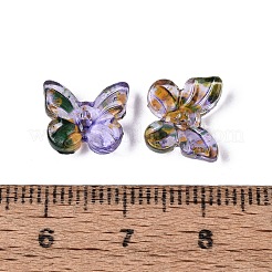 Perle di vetro trasparenti picasso&nbsp;SEED-N012-06D
