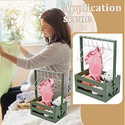 1 cassa in legno per armadio per baby shower&nbsp;AJEW-UN0002-74