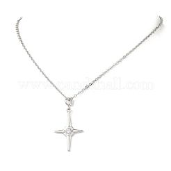 Sternlegierung Strass Ohrring & Halsketten Sets für Frauen&nbsp;SJEW-JS01359