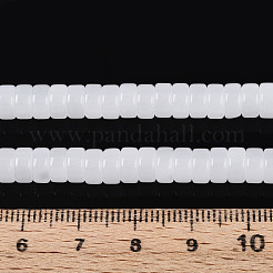 Nachahmung Jade Glasperlen &nbsp;GLAA-N027-3x6mm-01