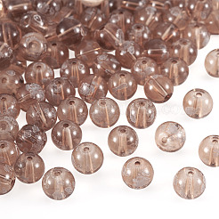 80 pz perline di lampwork trasparenti fatte a mano&nbsp;FIND-TAD0001-04F