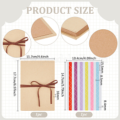 Álbumes de recortes hechos a mano&nbsp;DIY-WH0671-138B