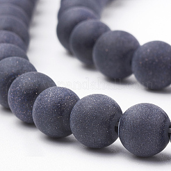 Sintetici blu Goldstone fili di perline&nbsp;G-T106-007A