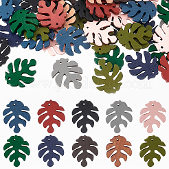 Kits de fabrication de boucles d'oreilles pendantes en bois de bricolage&nbsp;DIY-NB0005-70