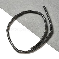 Natürliche Larvikit-Perlenstränge&nbsp;G-D464-28