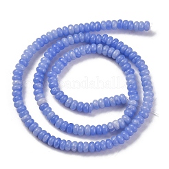 Synthetische blaue Achatperlenstränge&nbsp;G-K343-C40-01