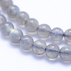Chapelets de perles en labradorite naturelle &nbsp;LS-G-P342-09A-5mm-A++
