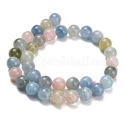 Naturperlen Stränge morganite&nbsp;G-H329-C10-10mm-AB