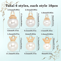Ciondoli in lega 60 pz 6 stili styles&nbsp;FIND-SC0009-68