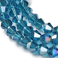 Trasparenti perle di vetro placca fili&nbsp;LS-EGLA-A039-T2mm-B01