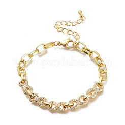 Set di braccialetti e collane con zirconi infiniti&nbsp;SJEW-M098-02G