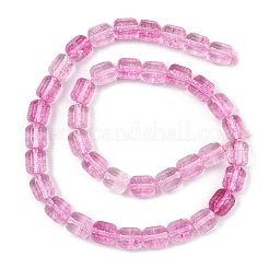 Chapelets de perles en verre transparente  &nbsp;GL-A001-01A-04