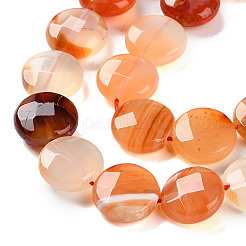 Filo di perline di agata naturale&nbsp;G-H024-A01-03