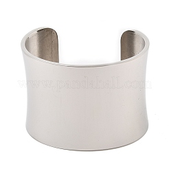 Offene Manschettenarmreifen aus 304 Edelstahl&nbsp;BJEW-U015-01P
