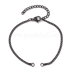 Herstellung von Kettenarmbändern aus Edelstahl 304&nbsp;AJEW-JB01212