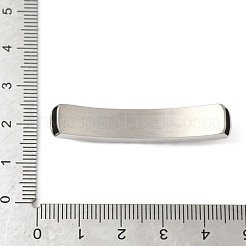 Ciondoli per connettori rettangolari curvi con ruota in acciaio inossidabile 304&nbsp;STAS-Z147-09P