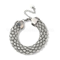 Bracelets à maillons en acier inoxydable 304 pour femmes&nbsp;BJEW-D344-01P