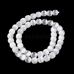 Fili di perline di selenite naturale&nbsp;G-B103-A01-06