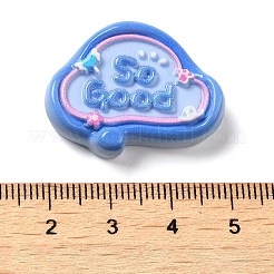 Cabochons di opaco resina&nbsp;RESI-F049-01D