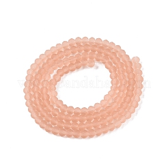 Chapelets de perles en verre transparente  &nbsp;LS-EGLA-A044-T2mm-MD21