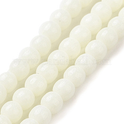 Brins de perles de verre lumineuses&nbsp;GLAA-H018-01B