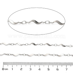 Chaînes à maillons ondulés en acier inoxydable 304&nbsp;CHS-A016-55P-A