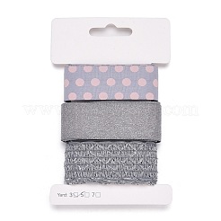 Ruban polyester 9 yards 3 styles&nbsp;SRIB-A014-G05
