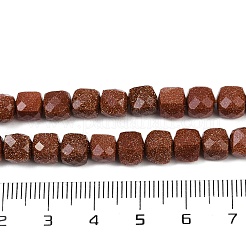 Synthetischen Aventurin Perlen Stränge&nbsp;G-H078-C36-6mm