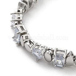 Bracelets en laiton rectangulaires&nbsp;BJEW-D039-32P