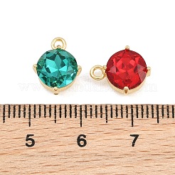 Pendentifs de verre en laiton&nbsp;GL-CBABDD8-01G