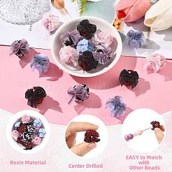 5pcs perles de résine opaques&nbsp;RESI-SZ0002-16D