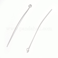 Anlaufgeschützte Ösenstifte aus Edelstahl 304&nbsp;STAS-O105-01P-0.6x55mm