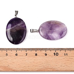 Pendenti d'ametista naturale&nbsp;G-T138-207E