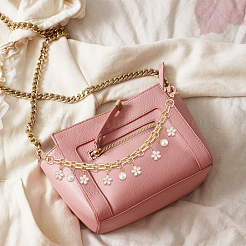 4 chaîne de câble en fer de 2 styles pour sac&nbsp;HJEW-DR00194