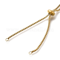 Fabrication de bracelets coulissants/bolo réglables en acier inoxydable 304&nbsp;LS-STAS-I153-03G-02