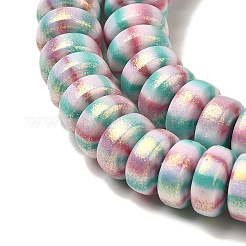 Chapelets de perle en pâte polymère manuel&nbsp;CLAY-H006-03A
