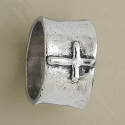 Fingerringe aus Legierung mit Kreuzmuster&nbsp;FS-WG6D053-03