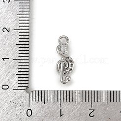 Messing micro pave klare zirkonia anhänger&nbsp;KK-L238-23P