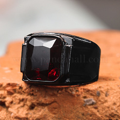 Legierung mit Glasfingerringen für Männer&nbsp;FS-WG2A945-05