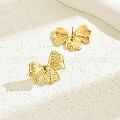 Pendientes de acero inoxidable con lazo Sweet 201&nbsp;SK0525-2