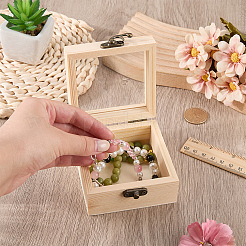 Boîtes de rangement en bois&nbsp;WOCR-CL0001-02A