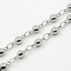 Anlaufgeschützte Kugelkette für Herren&nbsp;NJEW-F027-25