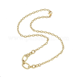 Collares de cadena Figaro de latón&nbsp;NJEW-JN05690