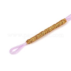 Creazione di anelli in cordino metallico intrecciato in nylon&nbsp;NWIR-N017-01I