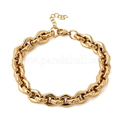Bracelets à maillons en acier inoxydable 304 pour femmes&nbsp;BJEW-P388-01G
