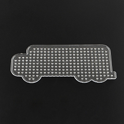 Lastkraftwagen / Lastkraftwagen abc Kunststoff pegboards für 5x5mm Heimwerker Fuse beads verwendet&nbsp;DIY-Q009-48