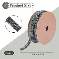 Polyester-Chenilleband&nbsp;OCOR-WH0097-36C