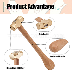 Marteau en laiton&nbsp;TOOL-WH0159-60B